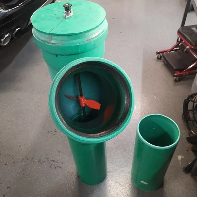 Mini Wasserkraftwerk 600 Watt - Mô hình tuabin thủy điện nhỏ
