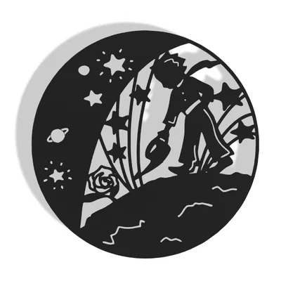 Mô hình trang trí treo tường The Little Prince - Hoàng Tử Bé
