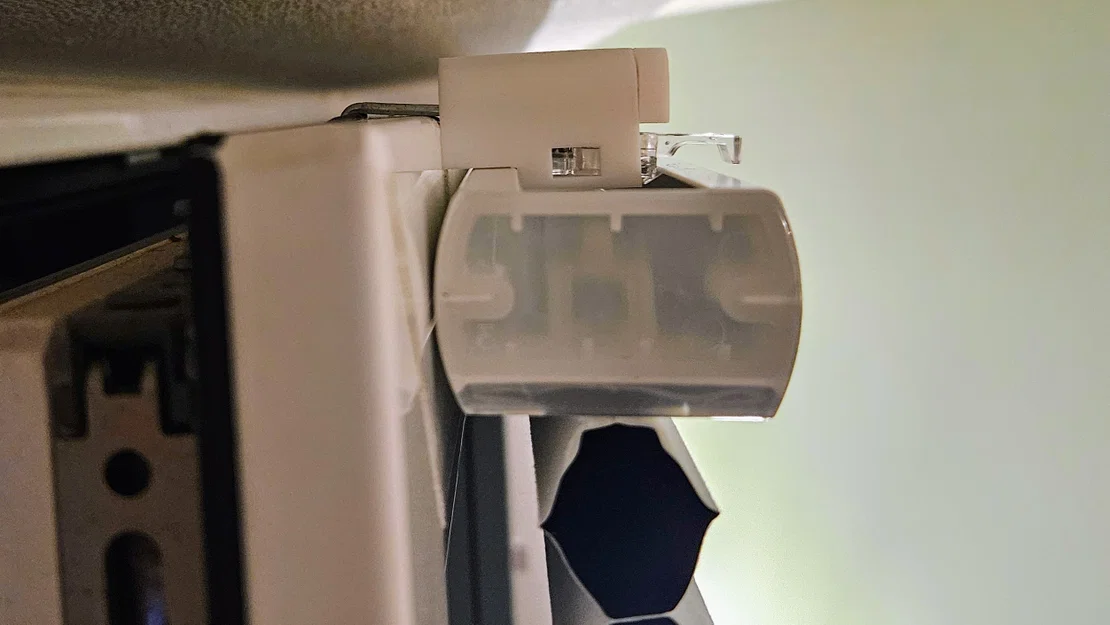 Bộ giá đỡ âm tường cho rèm IKEA Trippevals với hệ thống Klamby - Image 2