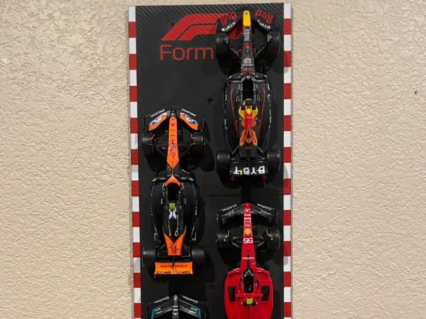 Giá treo tường dạng mô-đun cho xe F1 tỷ lệ 1:24 - Image 1