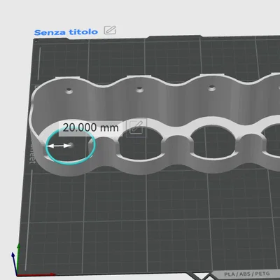 Giá treo gia vị 4 ngăn thông minh - Mô hình in 3D tiện ích nhà bếp