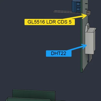 Dự án hộp đựng ESP32 đo ánh sáng, nhiệt độ và độ ẩm cho Home Assistant