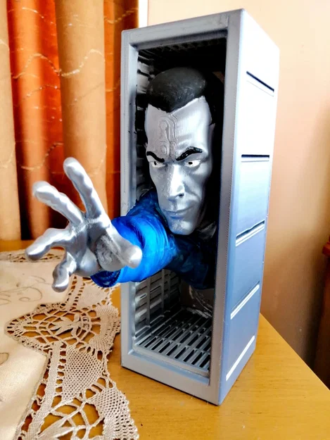 Mô hình trang trí kệ sách T 1000 Book Nook in 3D không cần support - Image 1