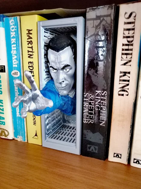 Mô hình trang trí kệ sách T 1000 Book Nook in 3D không cần support - Image 2