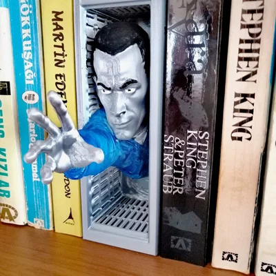 Mô hình trang trí kệ sách T 1000 Book Nook in 3D không cần support
