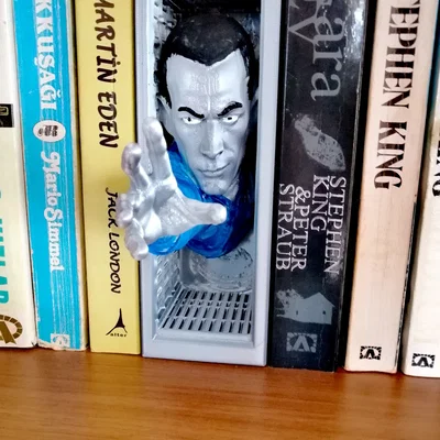 Mô hình trang trí kệ sách T 1000 Book Nook in 3D không cần support