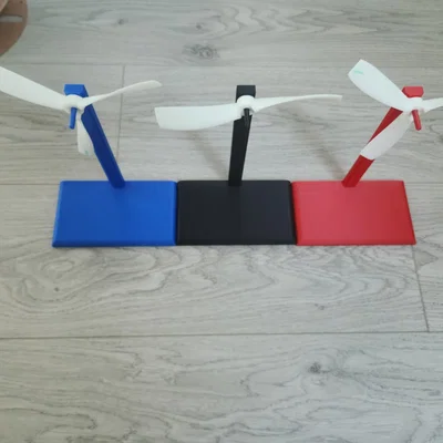 Giá đỡ cánh quạt — Kệ trưng bày mô hình/cánh quạt UAV (Dự án & Sự kiện)
