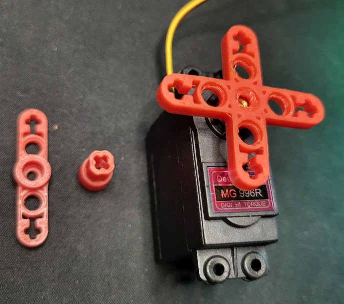 Bộ chuyển đổi từ Servo MG996R sang LEGO - Image 1