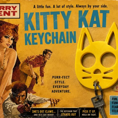 Móc Khóa Hình Mèo Kitty Kat