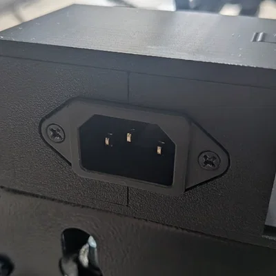 Khay 1U Modular Cho Cổng Nguồn C14 Dạng Mặt Bích