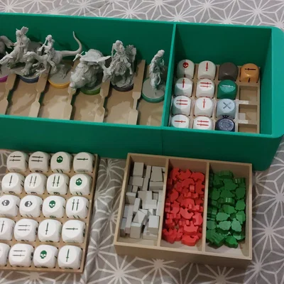 Khay Đựng Game Karak 2: Base Box, Imperium Extension & Mô Hình