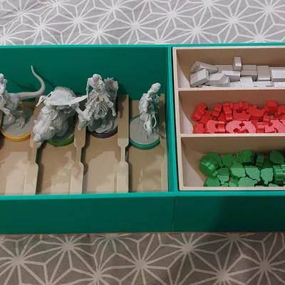 Khay Đựng Game Karak 2: Base Box, Imperium Extension & Mô Hình
