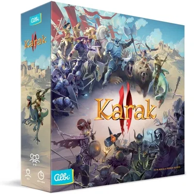 Khay đựng 3D cho board game Karak II (Bản đầy đủ bao gồm mở rộng)