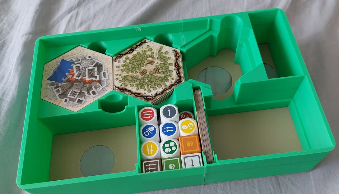 Khay đựng 3D cho board game Karak II (Bản đầy đủ bao gồm mở rộng) - Image 7
