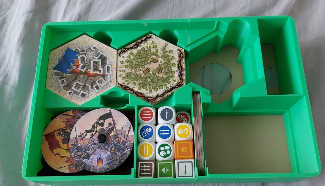 Khay đựng 3D cho board game Karak II (Bản đầy đủ bao gồm mở rộng) - Image 11