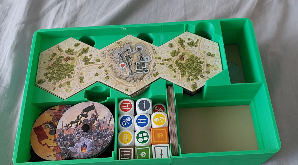 Khay đựng 3D cho board game Karak II (Bản đầy đủ bao gồm mở rộng) - Image 13