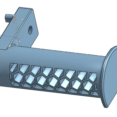 Giá treo cuộn nhựa (spool holder) nâng cấp cho Flashforge Creator 5