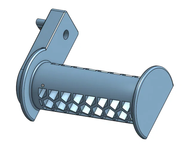 Giá treo cuộn nhựa (spool holder) nâng cấp cho Flashforge Creator 5 - Image 3