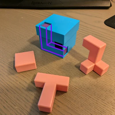 Lodged Pentomino Packing Puzzle - Trò chơi xếp hình khối thông minh