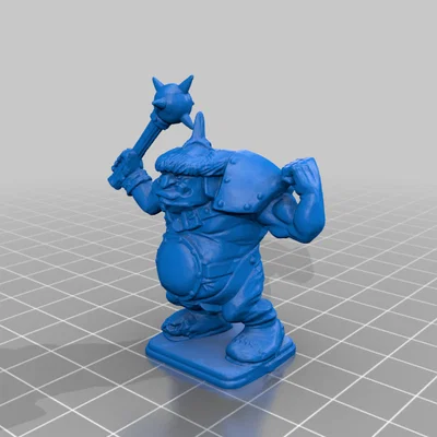 Mô hình Ogre Champion cho Battle Master và Hero Quest