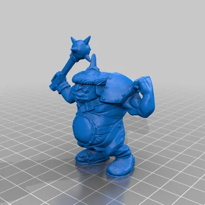 Mô hình Ogre Champion cho Battle Master và Hero Quest