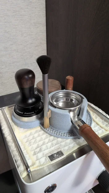 Trạm để tay cầm pha cà phê Espresso 58.5mm tiện lợi (Portafilter stand) - Image 1