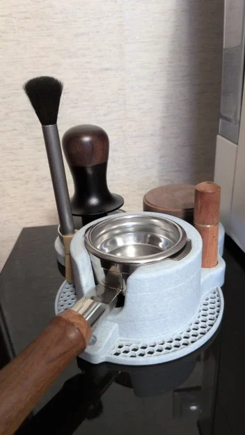 Trạm để tay cầm pha cà phê Espresso 58.5mm tiện lợi (Portafilter stand) - Image 2