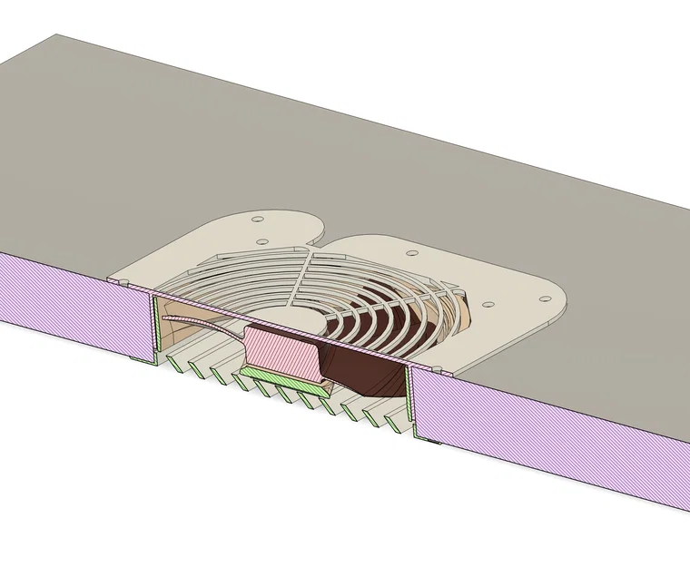 Khung gắn quạt Noctua cho tủ thiết bị - Image 2
