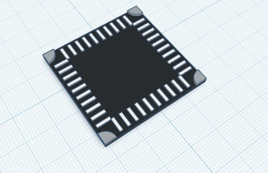 Mô hình ngã tư đường mini cho sa bàn - File STL in 3D - Image 1