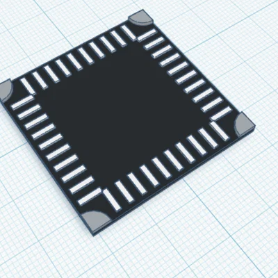 Mô hình ngã tư đường mini cho sa bàn - File STL in 3D
