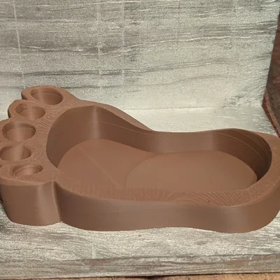 Khay Đựng Đồ/Bát Dấu Chân Bigfoot