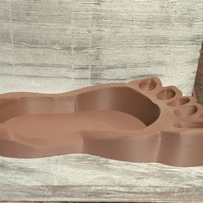 Khay Đựng Đồ/Bát Dấu Chân Bigfoot