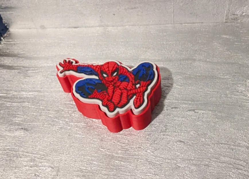 Mô hình Spiderman tư thế anh hùng dạng Fidget Clicker - Image 1