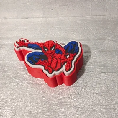 Mô hình Spiderman tư thế anh hùng dạng Fidget Clicker