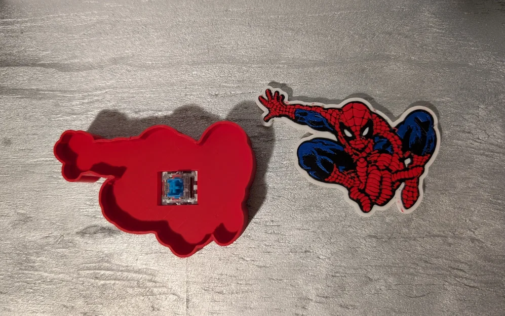 Mô hình Spiderman tư thế anh hùng dạng Fidget Clicker - Image 3
