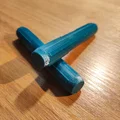 Khớp nối thanh treo rèm 14,7mm (Curtain rod connector) in 3D - Thumbnail 2