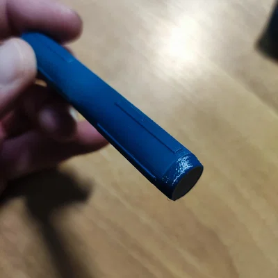 Khớp nối thanh treo rèm 14,7mm (Curtain rod connector) in 3D