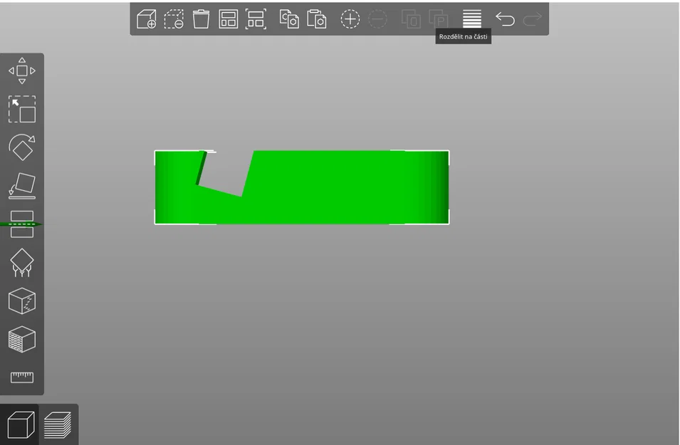 Đế để điện thoại để bàn gọn nhẹ, dễ in 3D (stojánek na mobil v1) - Image 2