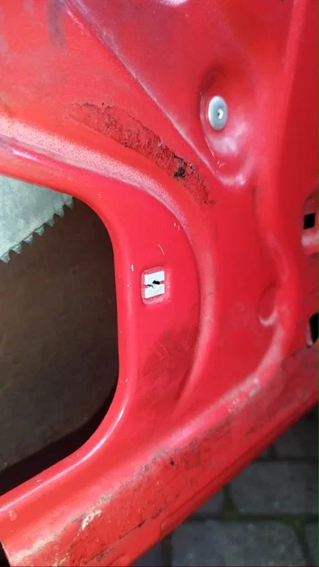 Chốt nhựa vuông thay thế cho cửa xe Opel Calibra (Opel Calibra Door Dowel) - Image 2