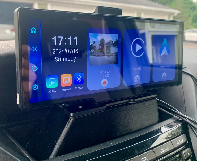 Đế nâng màn hình CarPlay cho camera hành trình - Tương thích Honda Pilot 2012 - Image 1