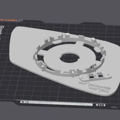 Đế đỡ mặt gương chiếu hậu BMW 5 Series (F10/F11) - Bản in 3D