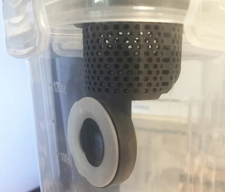 Hộp đựng hạt hút ẩm kèm đo độ ẩm cho Dry Box in 3D - Image 1