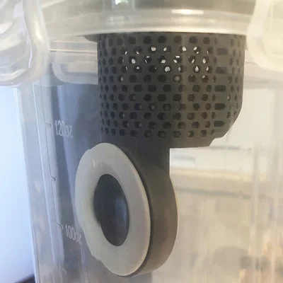 Hộp đựng hạt hút ẩm kèm đo độ ẩm cho Dry Box in 3D