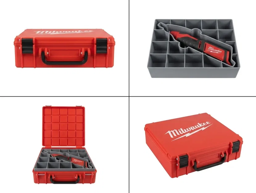 Khay Đựng Milwaukee Rotary Gridfinity Cutout 5x4x8u - Image 1