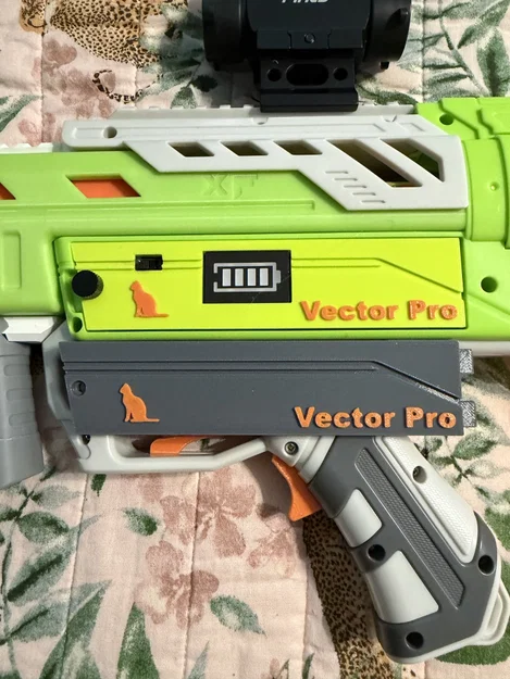 Nắp pin cho Dart Zone Vector Pro (có và không có khoang gắn linh kiện điện tử) - Image 1
