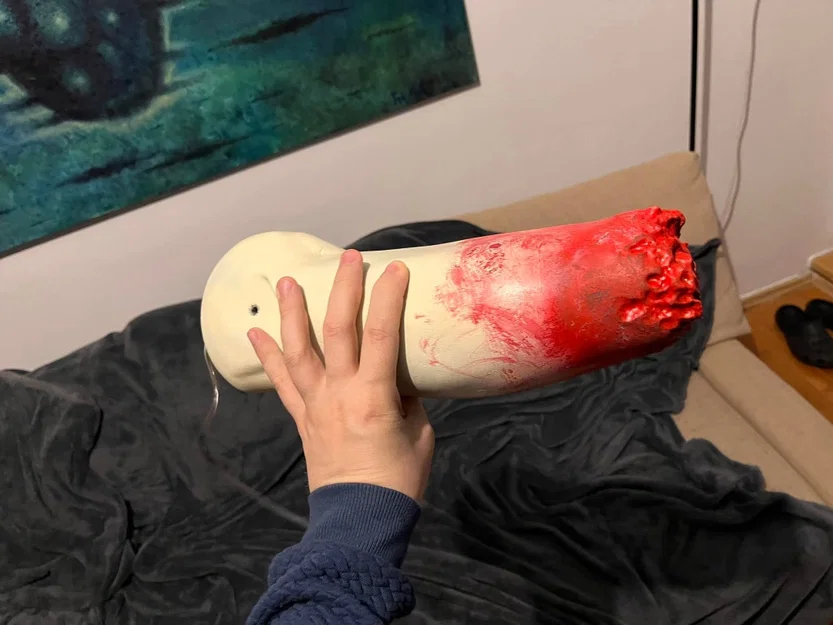 Mô hình chân thực hành cắt cụt dưới gối cho Manikin Laerdal - Image 3
