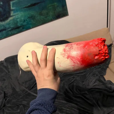 Mô hình chân thực hành cắt cụt dưới gối cho Manikin Laerdal