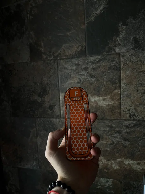Thẻ đánh dấu trang (Bookmark) thiết kế theo phong cách Fusion 360 - Image 4