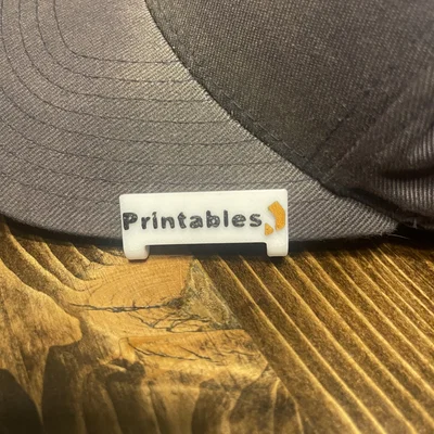 Kẹp Mũ Printables Tùy Chỉnh Kèm Logo