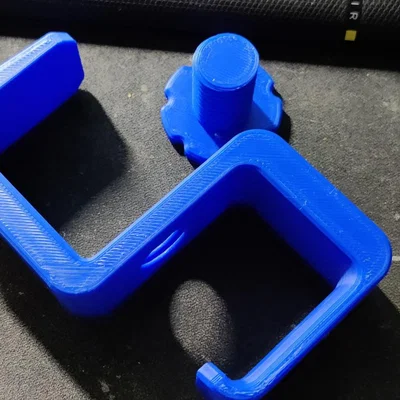 Giá treo tai nghe gắn bàn có kẹp vít (35-55mm) - Phụ kiện văn phòng